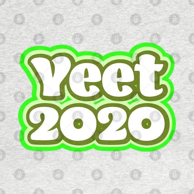 Yeet 2020 - Retro Green by Jitterfly